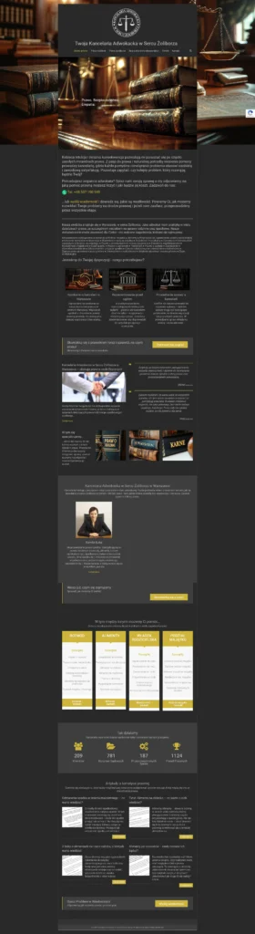 branding dla firm i webdesign dla kancelarii adwokackiej, strona dla radcy prwnego, www dla notariusza